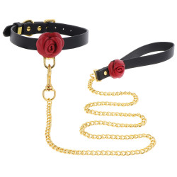 TABOOM Collier et laisse Wild Roses